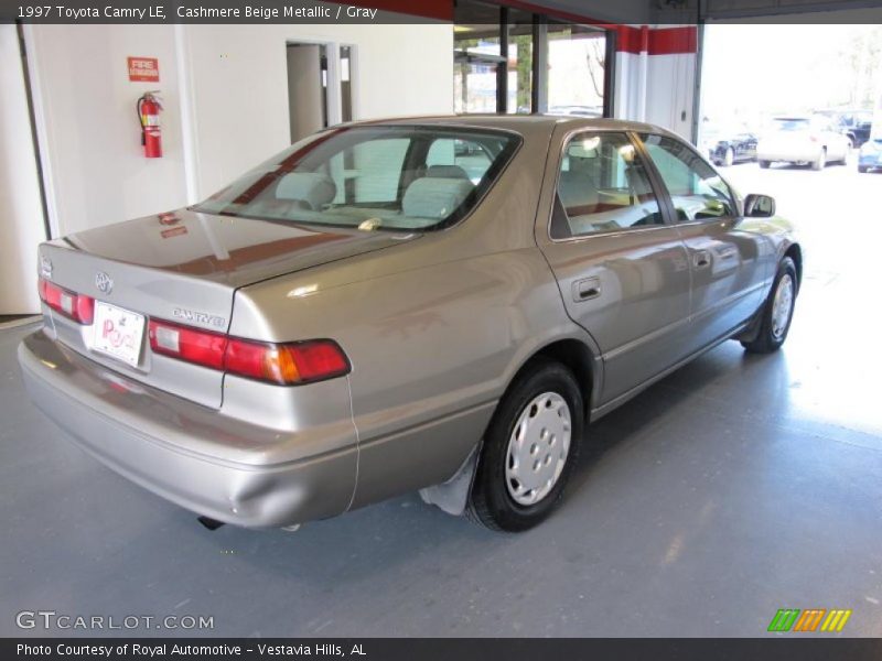 Cashmere Beige Metallic / Gray 1997 Toyota Camry LE