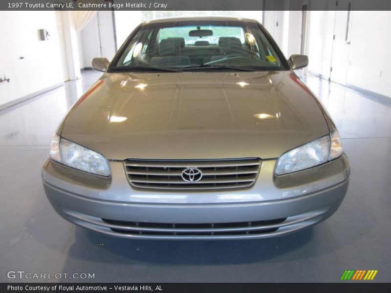 Cashmere Beige Metallic / Gray 1997 Toyota Camry LE