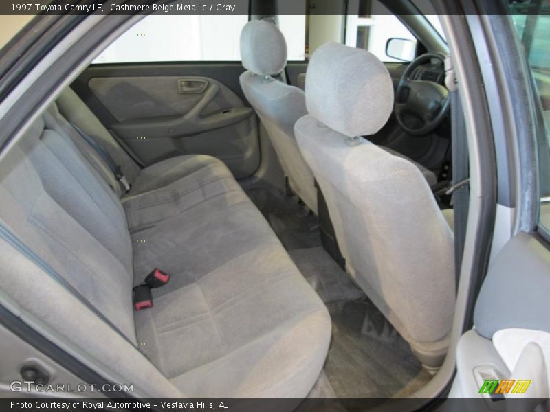 Cashmere Beige Metallic / Gray 1997 Toyota Camry LE