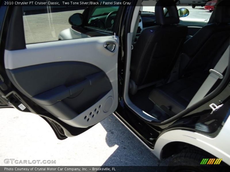 Two Tone Silver/Black / Pastel Slate Gray 2010 Chrysler PT Cruiser Classic