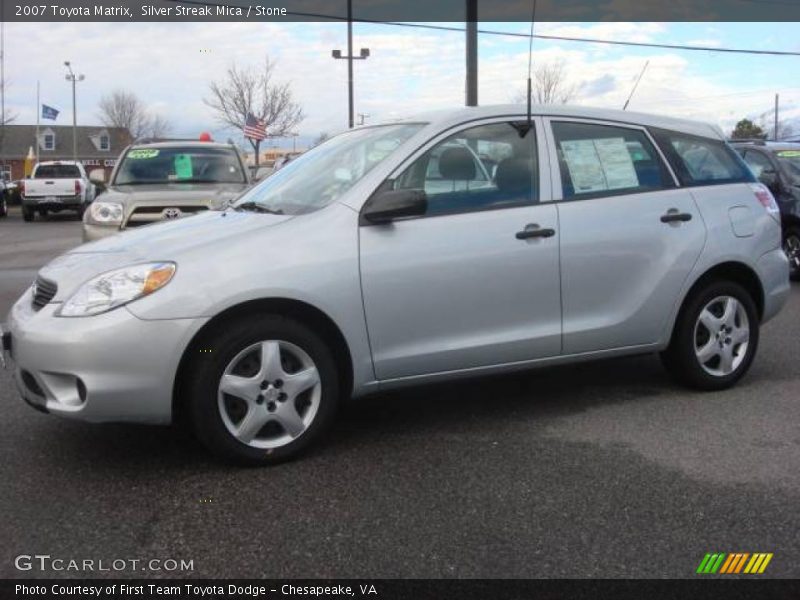 Silver Streak Mica / Stone 2007 Toyota Matrix