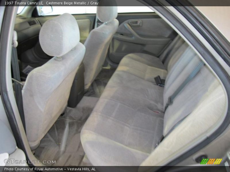 Cashmere Beige Metallic / Gray 1997 Toyota Camry LE
