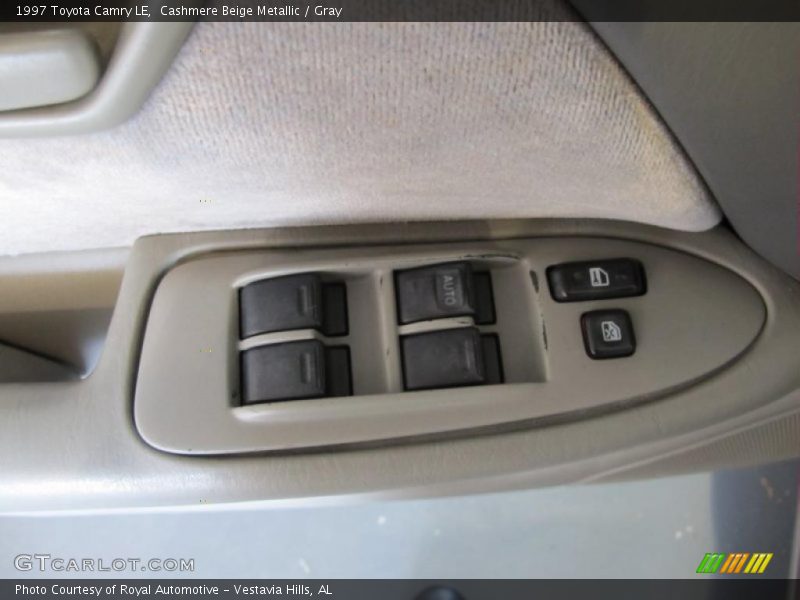 Cashmere Beige Metallic / Gray 1997 Toyota Camry LE