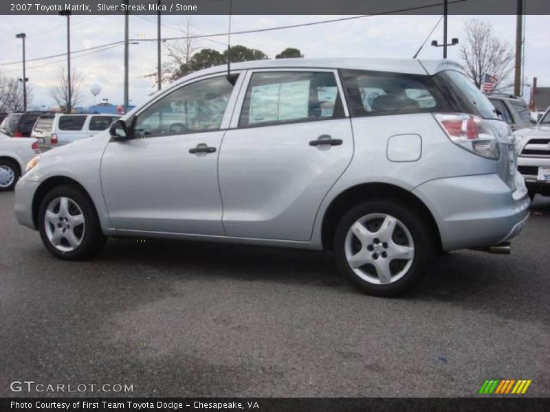 Silver Streak Mica / Stone 2007 Toyota Matrix