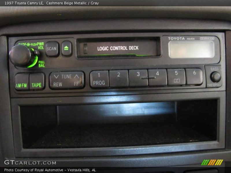 Cashmere Beige Metallic / Gray 1997 Toyota Camry LE