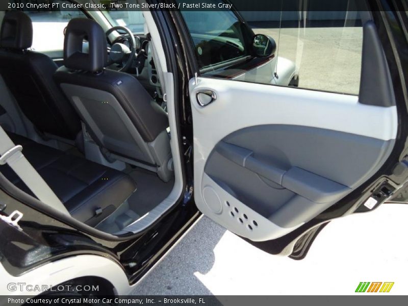 Two Tone Silver/Black / Pastel Slate Gray 2010 Chrysler PT Cruiser Classic