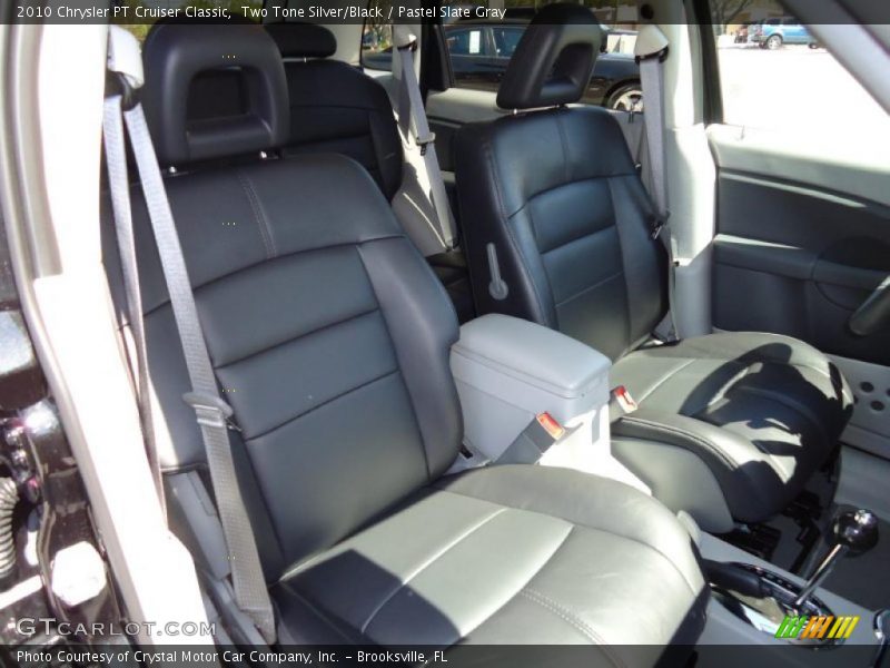 Two Tone Silver/Black / Pastel Slate Gray 2010 Chrysler PT Cruiser Classic