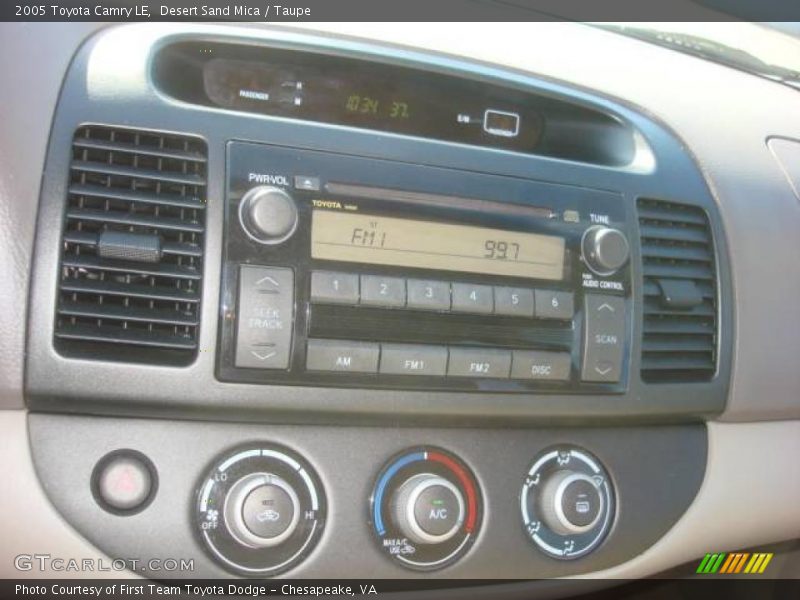 Desert Sand Mica / Taupe 2005 Toyota Camry LE