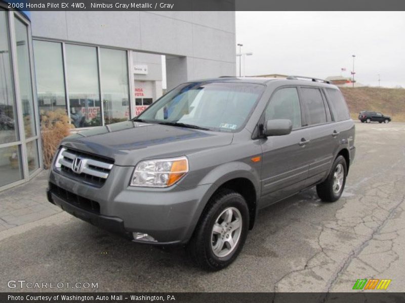 Nimbus Gray Metallic / Gray 2008 Honda Pilot EX 4WD