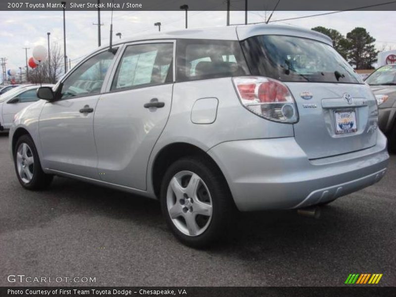 Silver Streak Mica / Stone 2007 Toyota Matrix