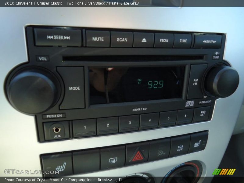 Controls of 2010 PT Cruiser Classic