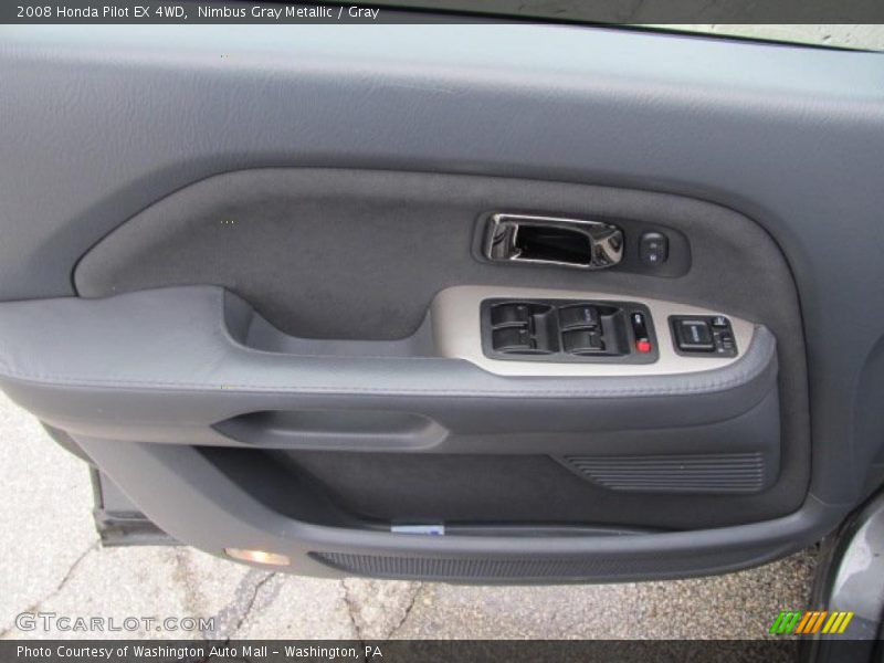 Nimbus Gray Metallic / Gray 2008 Honda Pilot EX 4WD
