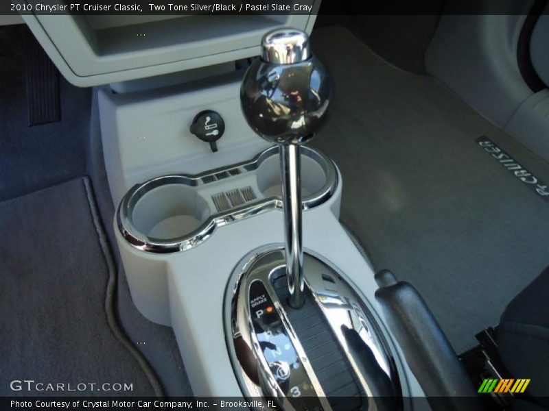 Two Tone Silver/Black / Pastel Slate Gray 2010 Chrysler PT Cruiser Classic