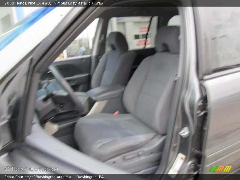 Nimbus Gray Metallic / Gray 2008 Honda Pilot EX 4WD
