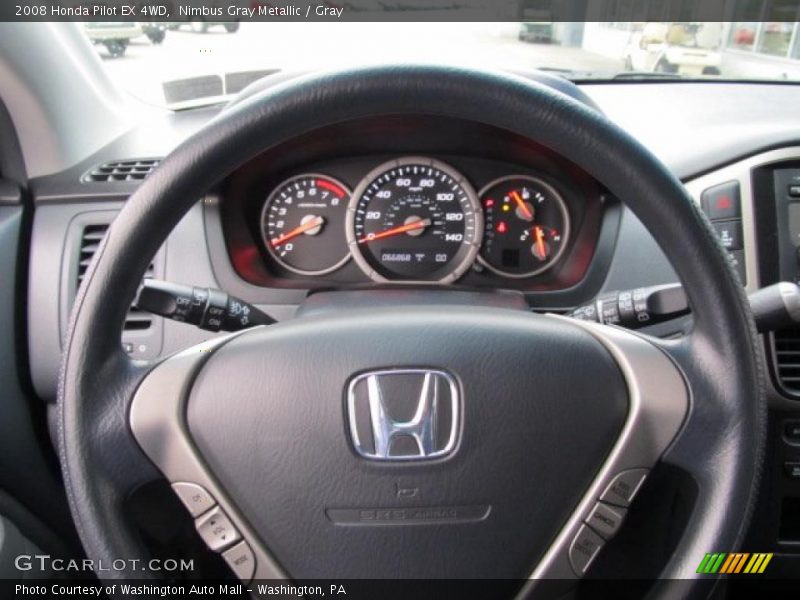 Nimbus Gray Metallic / Gray 2008 Honda Pilot EX 4WD