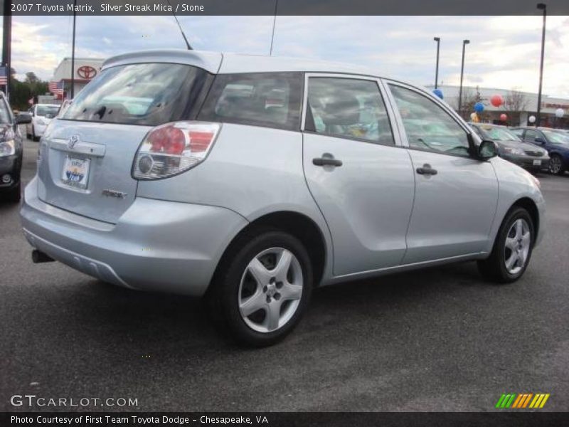 Silver Streak Mica / Stone 2007 Toyota Matrix