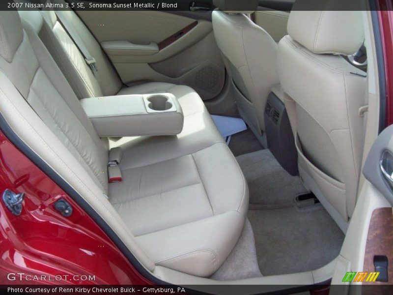 Sonoma Sunset Metallic / Blond 2007 Nissan Altima 3.5 SE