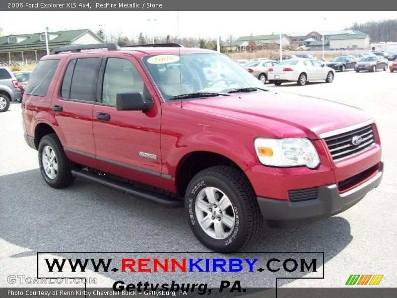 Redfire Metallic / Stone 2006 Ford Explorer XLS 4x4