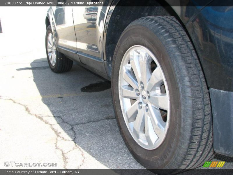 Black / Medium Light Stone 2008 Ford Edge Limited AWD