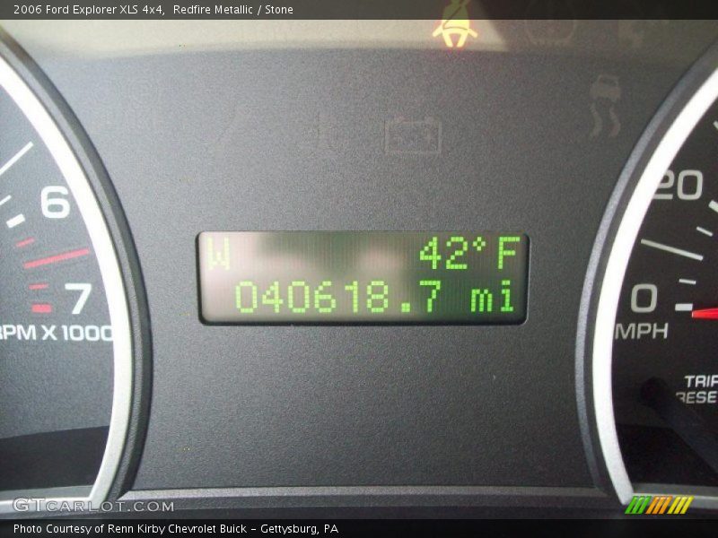 Redfire Metallic / Stone 2006 Ford Explorer XLS 4x4