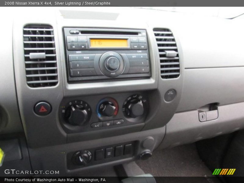 Silver Lightning / Steel/Graphite 2008 Nissan Xterra X 4x4