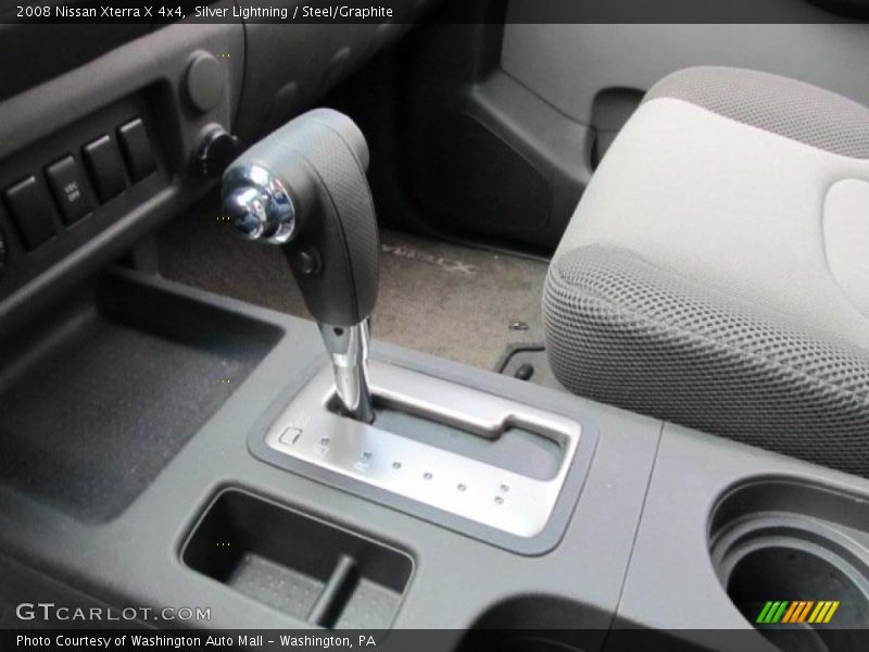Silver Lightning / Steel/Graphite 2008 Nissan Xterra X 4x4