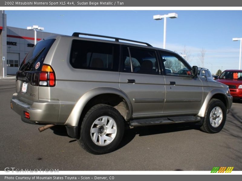 Sudan Beige Metallic / Tan 2002 Mitsubishi Montero Sport XLS 4x4