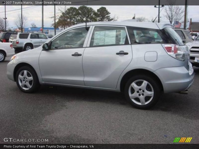 Silver Streak Mica / Stone 2007 Toyota Matrix