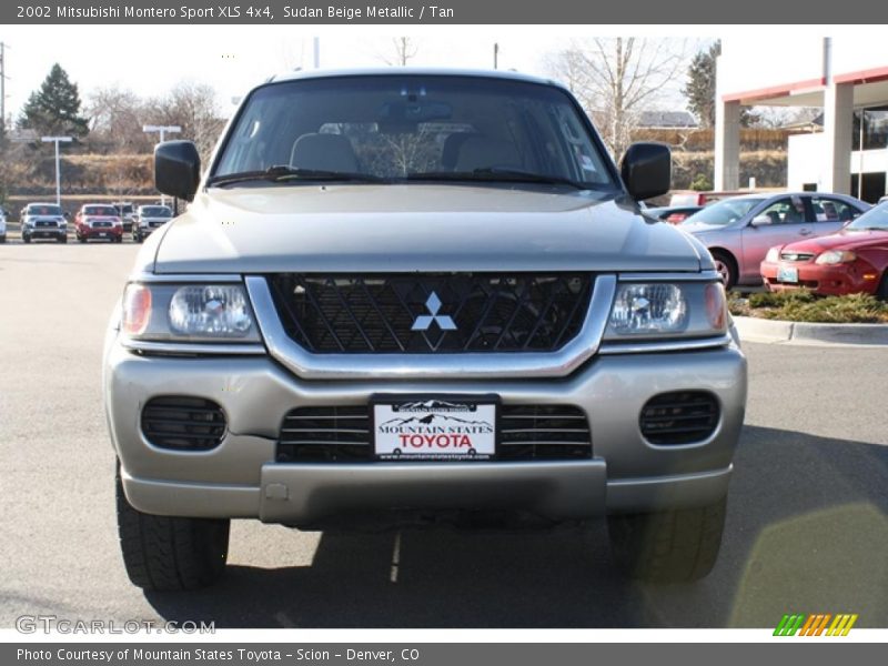 Sudan Beige Metallic / Tan 2002 Mitsubishi Montero Sport XLS 4x4