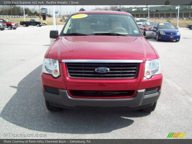 Redfire Metallic / Stone 2006 Ford Explorer XLS 4x4