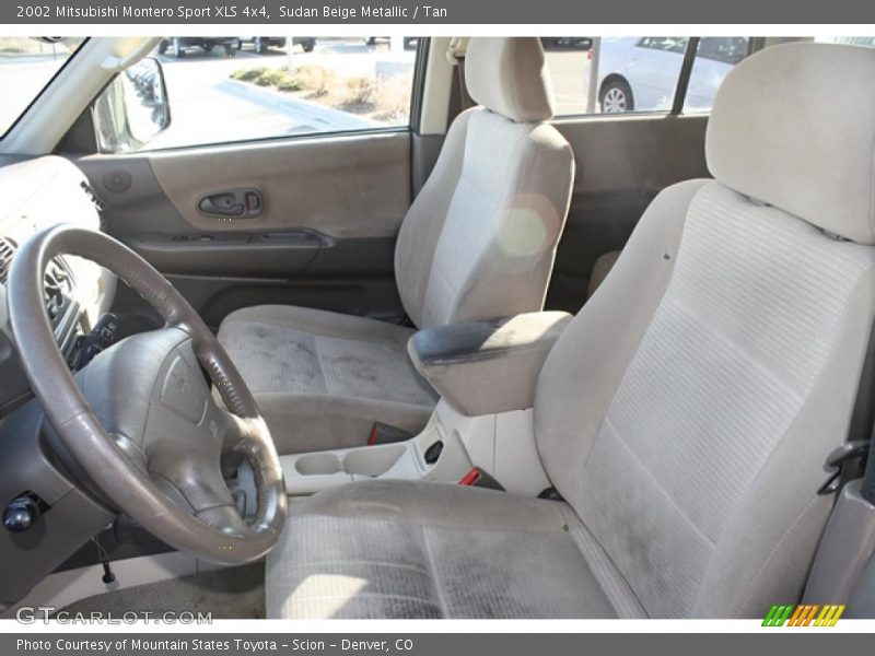 Sudan Beige Metallic / Tan 2002 Mitsubishi Montero Sport XLS 4x4