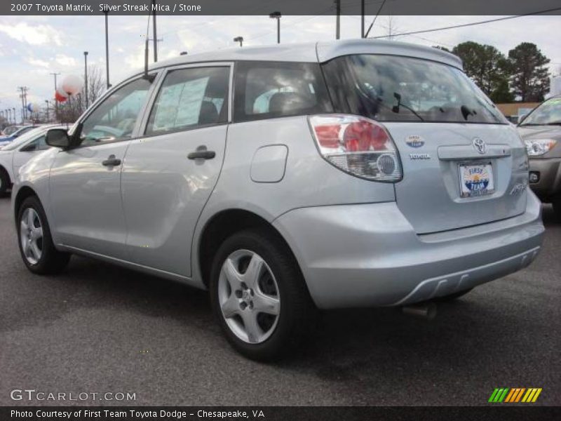 Silver Streak Mica / Stone 2007 Toyota Matrix