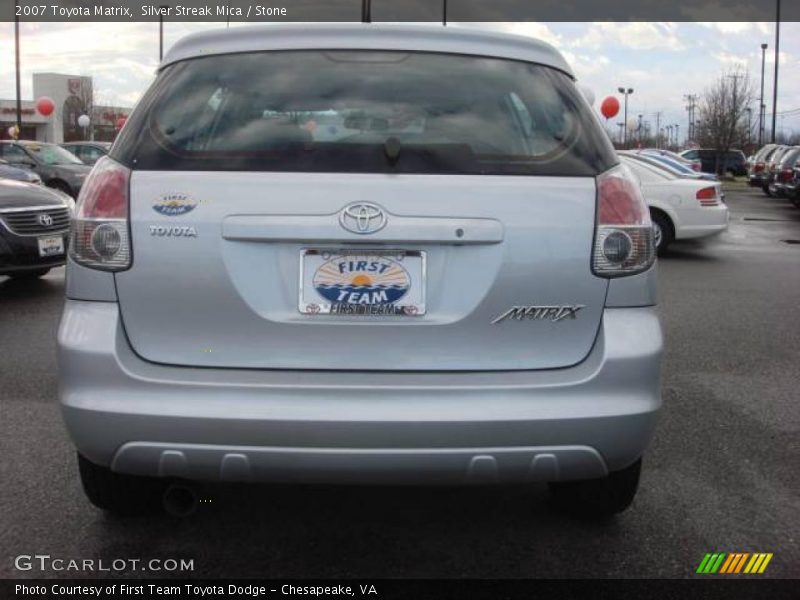 Silver Streak Mica / Stone 2007 Toyota Matrix