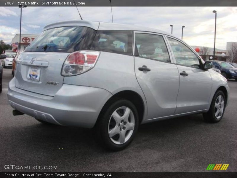 Silver Streak Mica / Stone 2007 Toyota Matrix