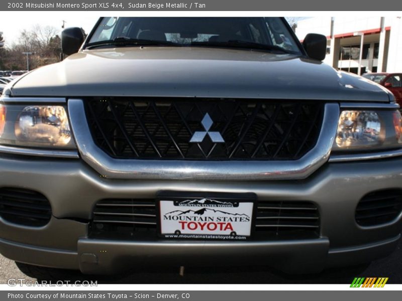 Sudan Beige Metallic / Tan 2002 Mitsubishi Montero Sport XLS 4x4