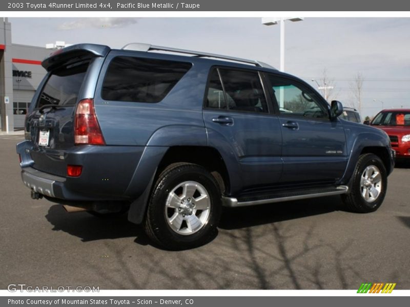 Pacific Blue Metallic / Taupe 2003 Toyota 4Runner Limited 4x4