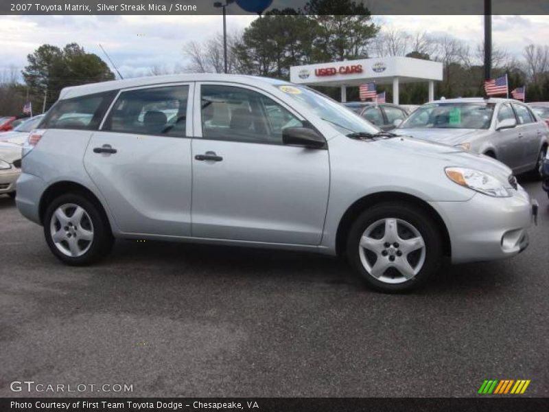 Silver Streak Mica / Stone 2007 Toyota Matrix