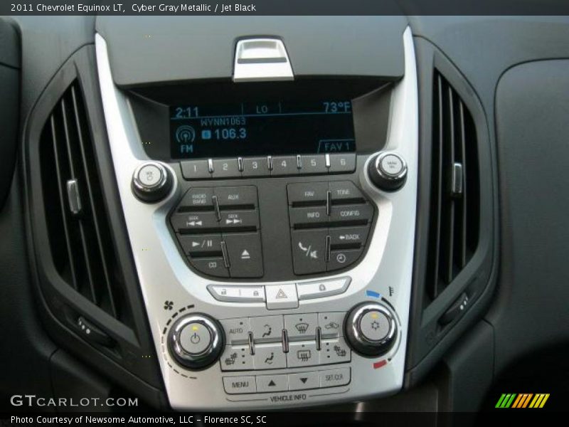 Cyber Gray Metallic / Jet Black 2011 Chevrolet Equinox LT