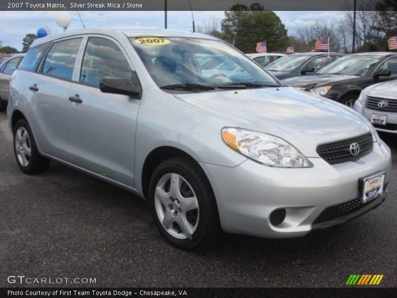 Silver Streak Mica / Stone 2007 Toyota Matrix