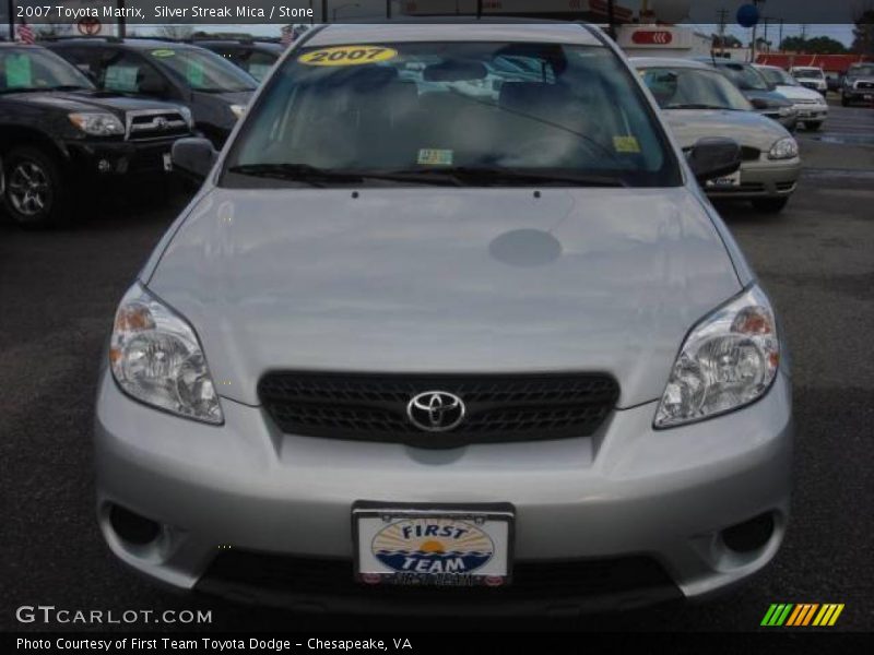 Silver Streak Mica / Stone 2007 Toyota Matrix