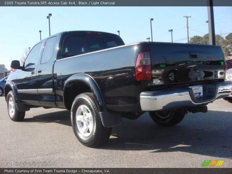 Black / Light Charcoal 2005 Toyota Tundra SR5 Access Cab 4x4