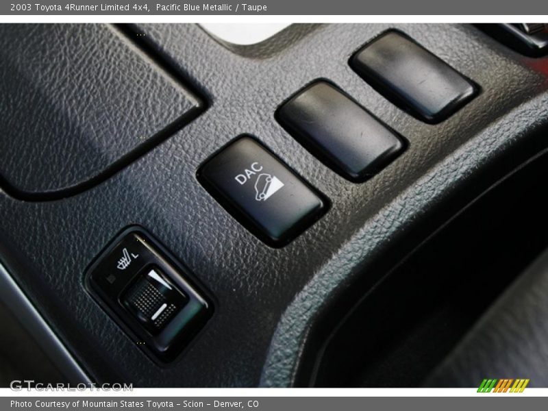 Pacific Blue Metallic / Taupe 2003 Toyota 4Runner Limited 4x4