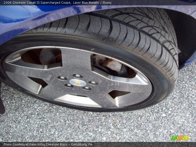 Laser Blue Metallic / Ebony 2006 Chevrolet Cobalt SS Supercharged Coupe