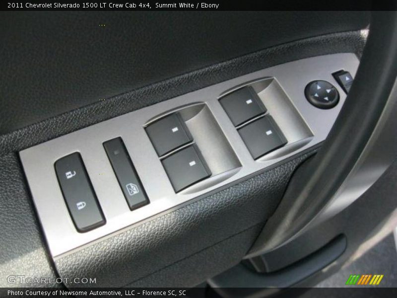 Summit White / Ebony 2011 Chevrolet Silverado 1500 LT Crew Cab 4x4