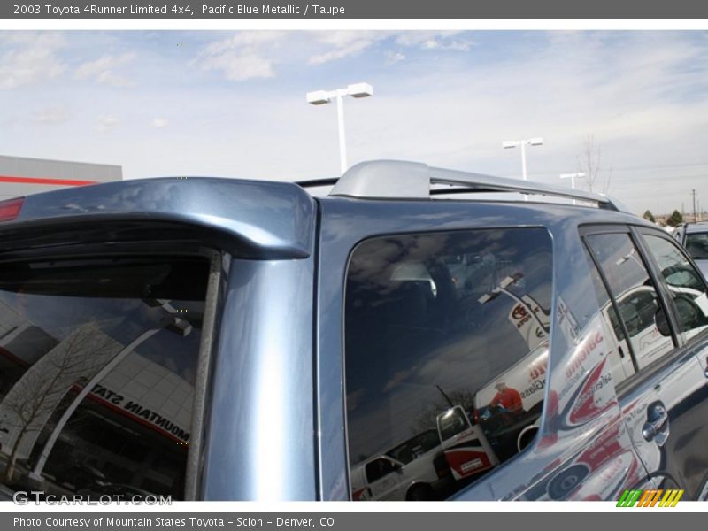 Pacific Blue Metallic / Taupe 2003 Toyota 4Runner Limited 4x4