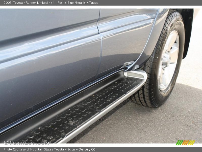 Pacific Blue Metallic / Taupe 2003 Toyota 4Runner Limited 4x4