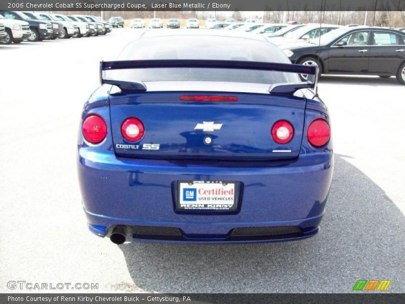Laser Blue Metallic / Ebony 2006 Chevrolet Cobalt SS Supercharged Coupe
