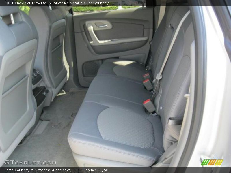 Silver Ice Metallic / Ebony/Ebony 2011 Chevrolet Traverse LS