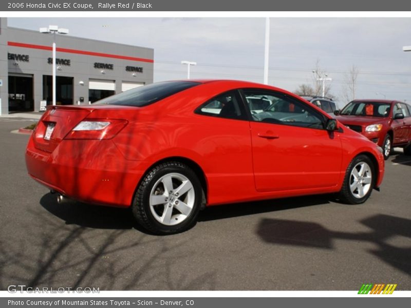 Rallye Red / Black 2006 Honda Civic EX Coupe