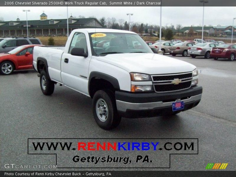 Summit White / Dark Charcoal 2006 Chevrolet Silverado 2500HD Work Truck Regular Cab